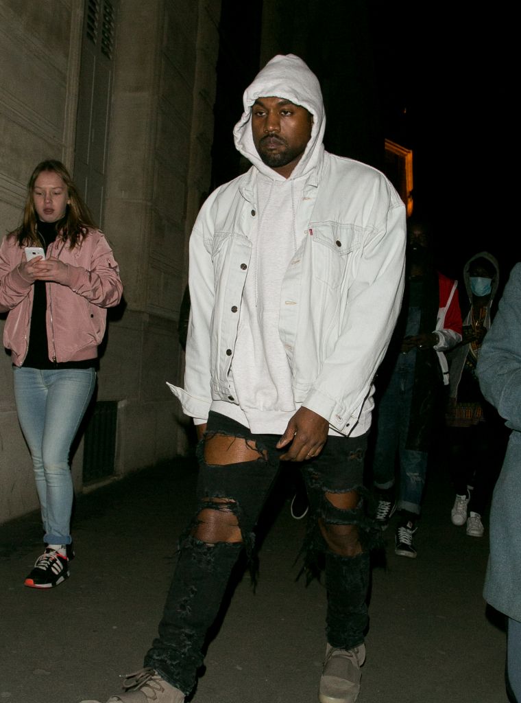 Rapper Kanye West