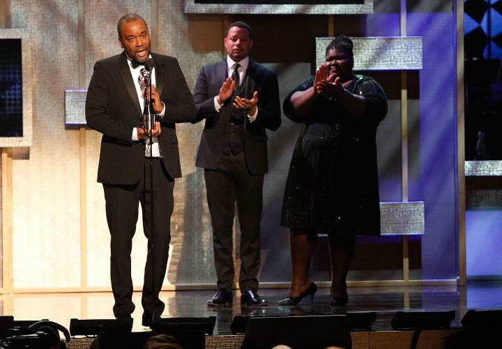 Lee Daniels accepting the Television and Film Award