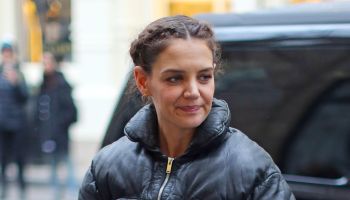 Katie Holmes Spotted Out And About In Soho