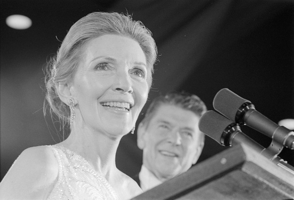 Inaugural Ball Nancy Reagan