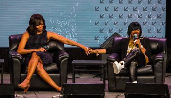 First Lady Michelle Obama Gives Keynote Address At SXSW In Austin, Texas