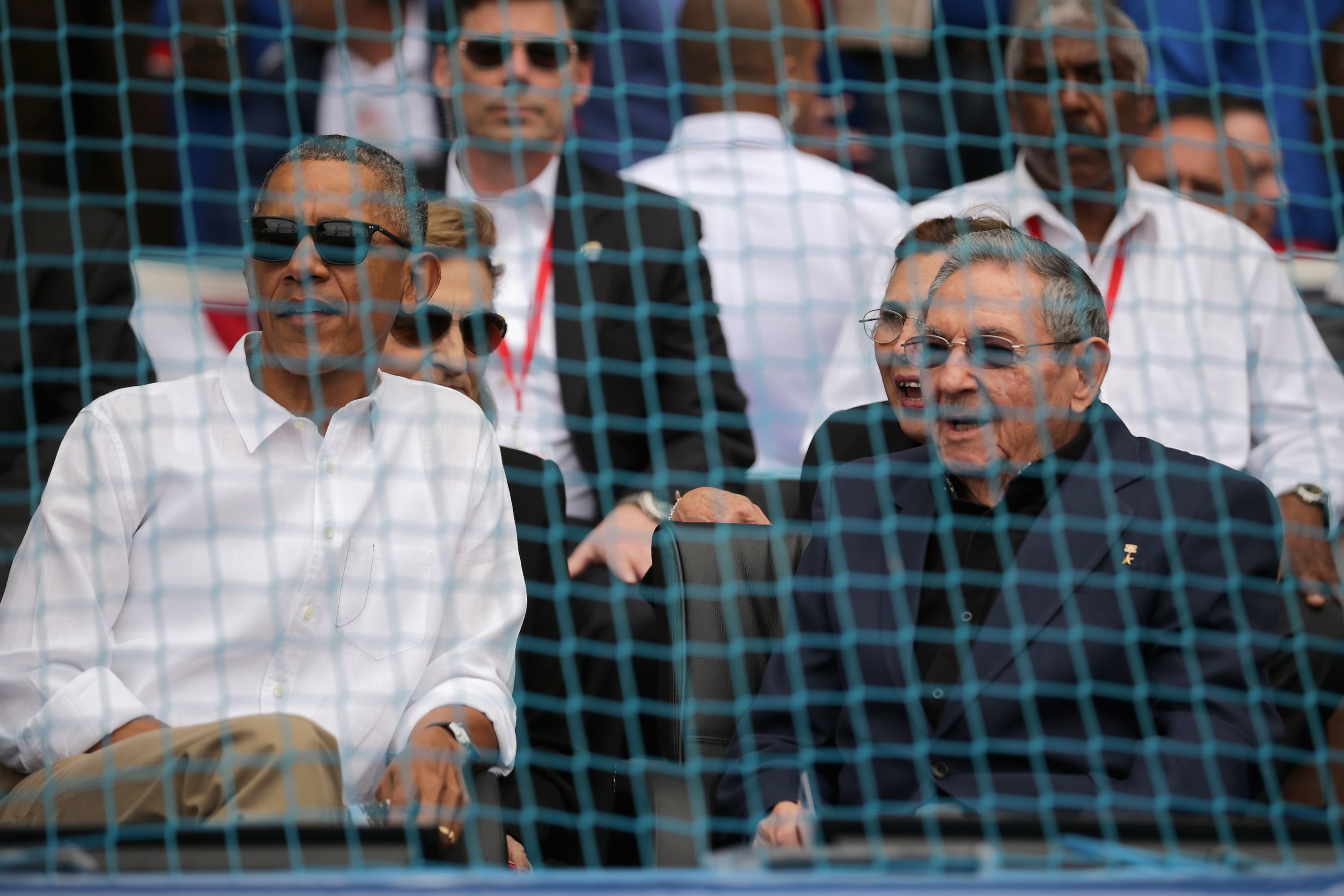 President Obama Attends Tampa Bay Devil Rays v Cuban National Team Baseball Game In Havana