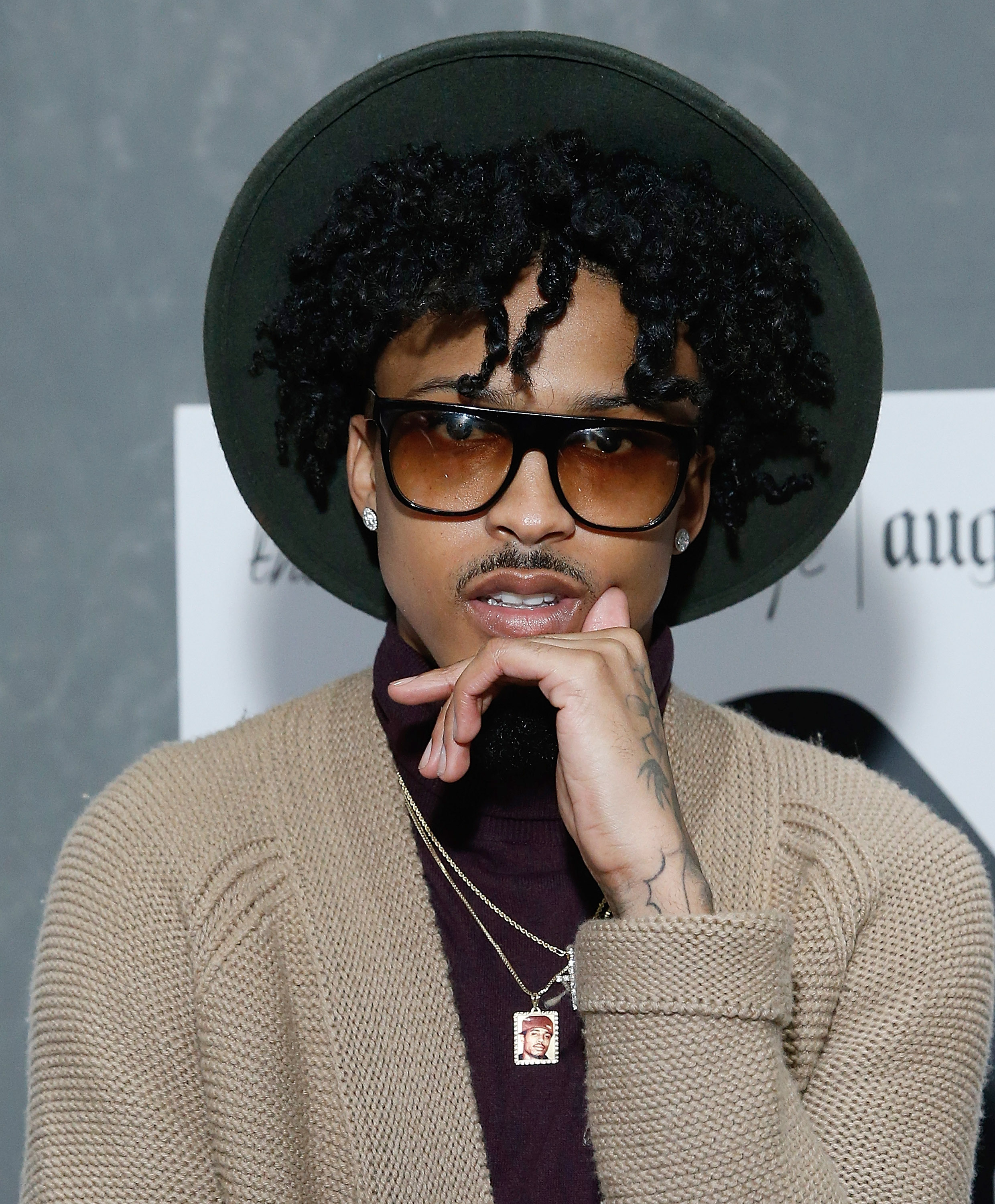 HD wallpaper august alsina pictures for desktop one person curly hair   Wallpaper Flare