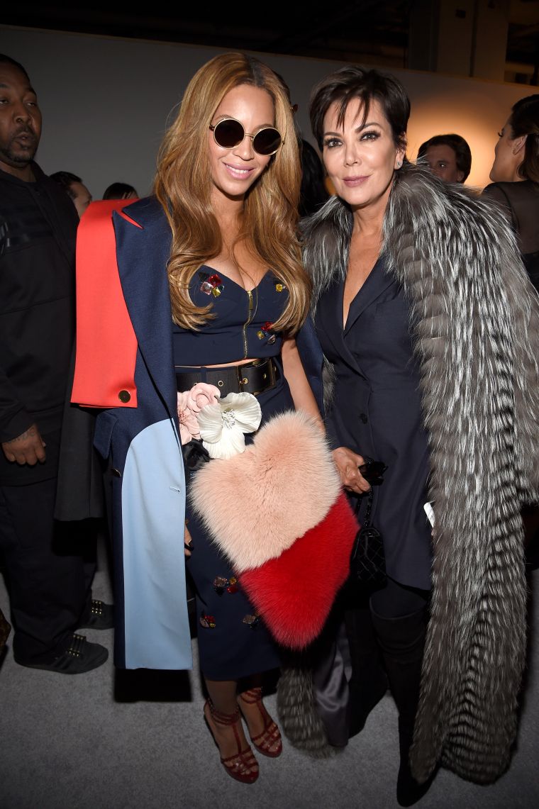 Beyonce and Queen Kris Jenner.