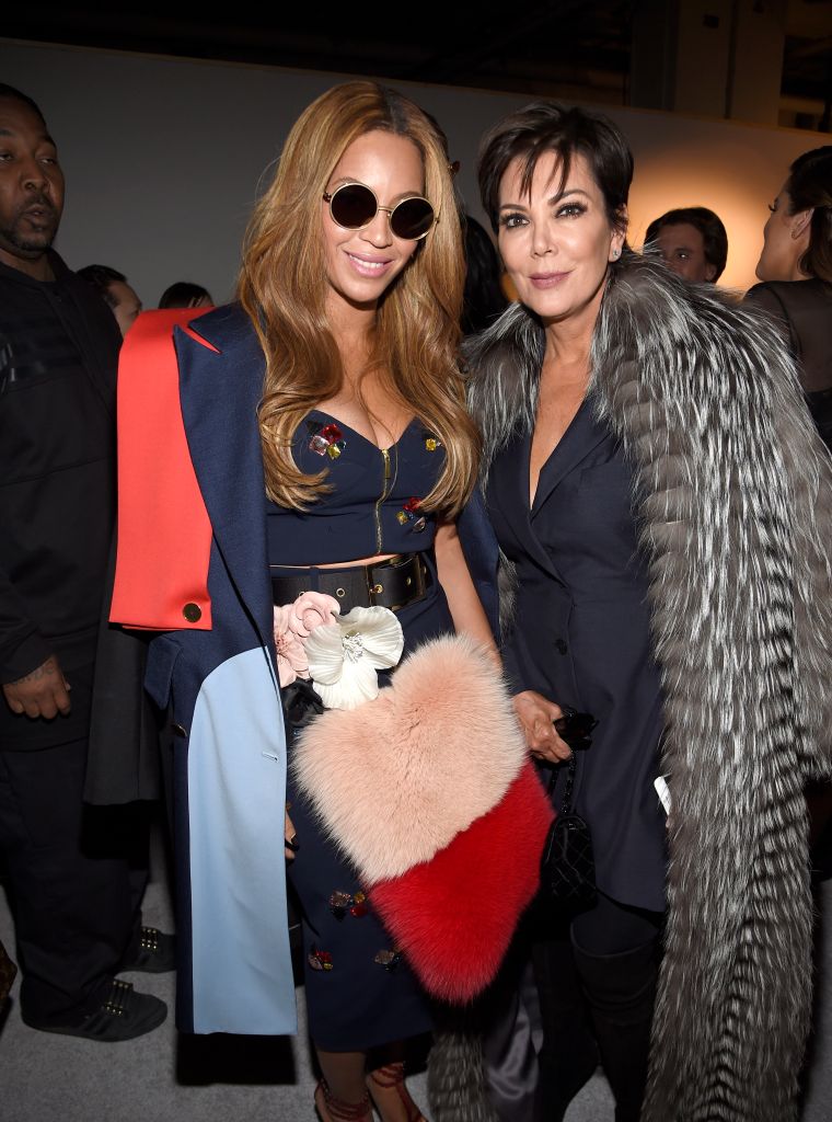Beyonce and Queen Kris Jenner.