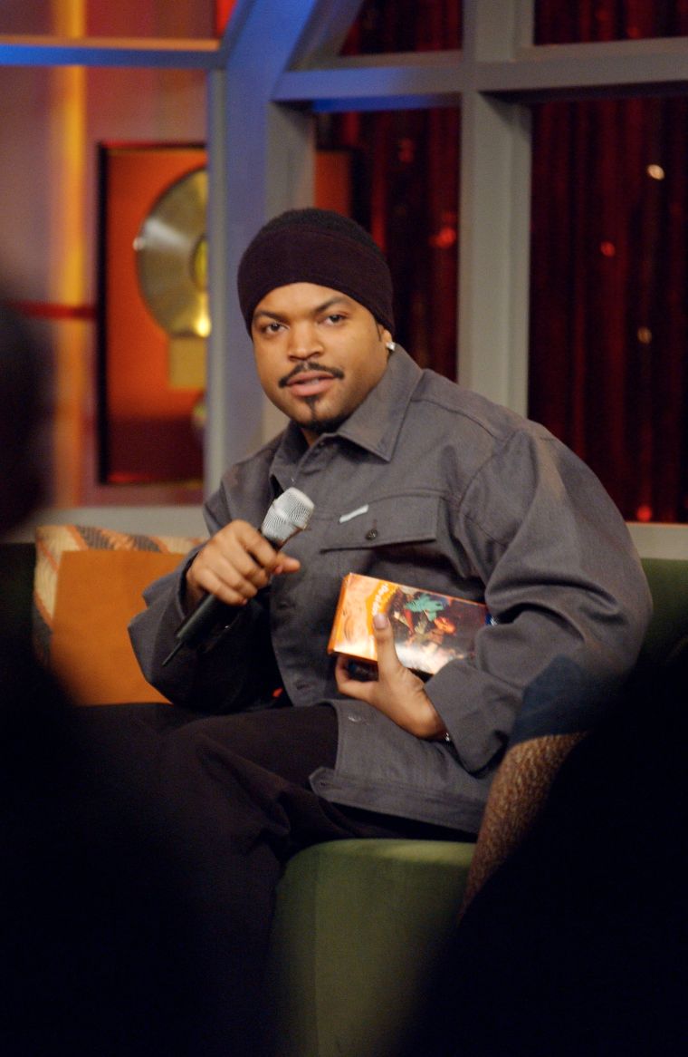 Ice Cube showed up for every "Barbershop" premiere.