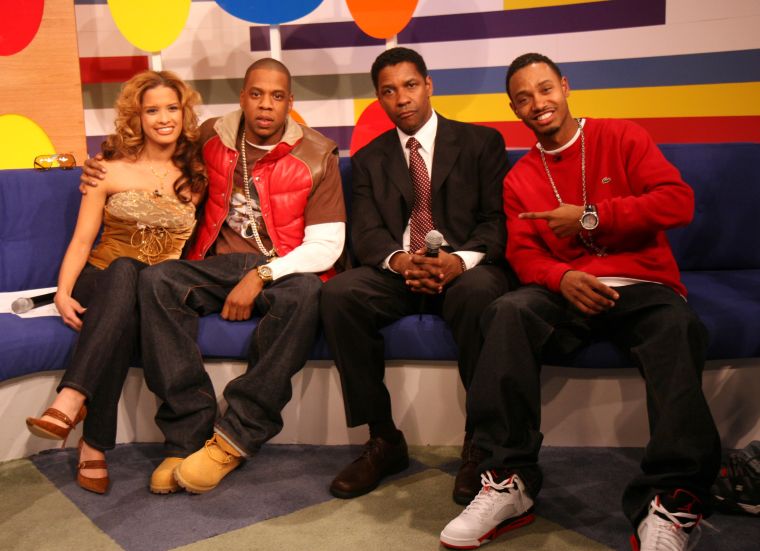 New York's own Denzel Washington and Jay Z graced the couch.