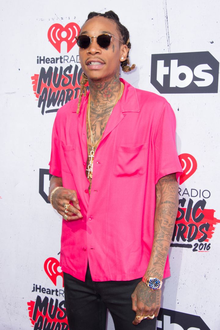 Real men wear pink and Wiz knows.