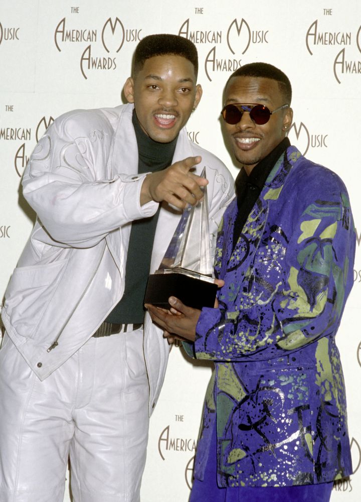 Will and Jazzy Jeff win an American Music Award