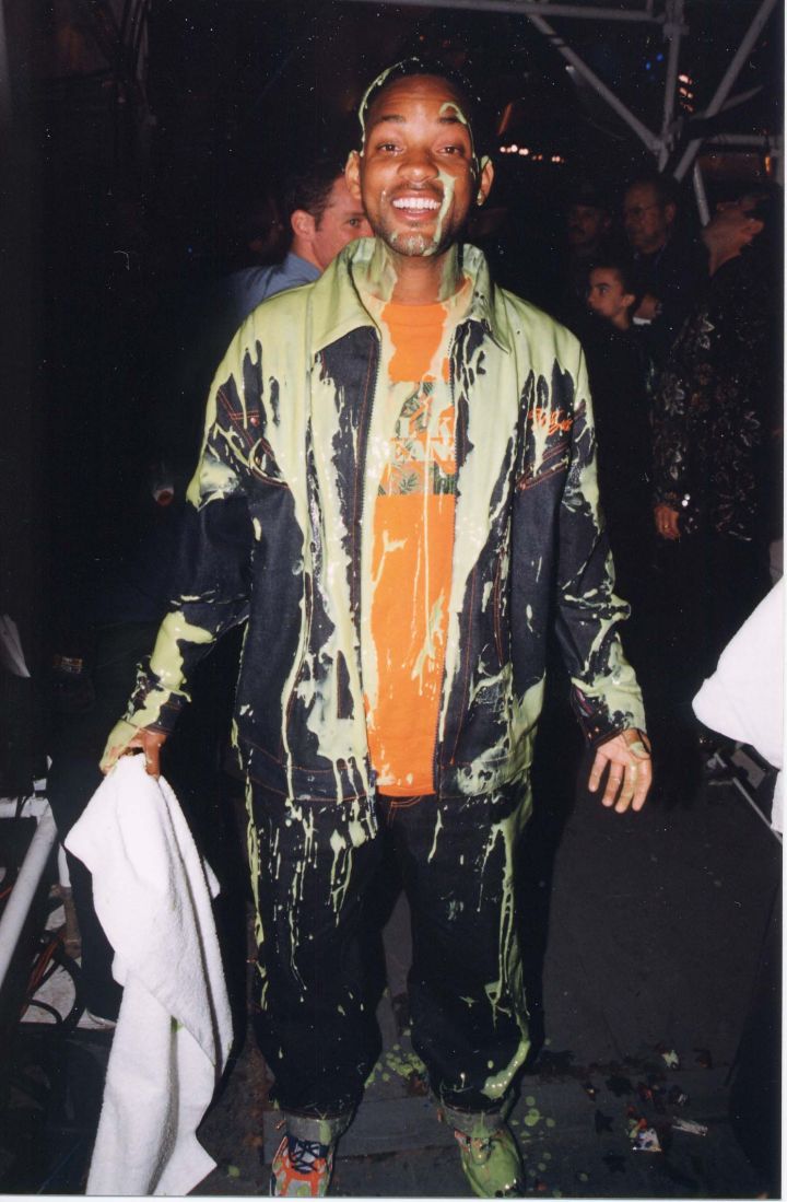 Will Smith gets slimed at the Nick Kids’ Choice Awards