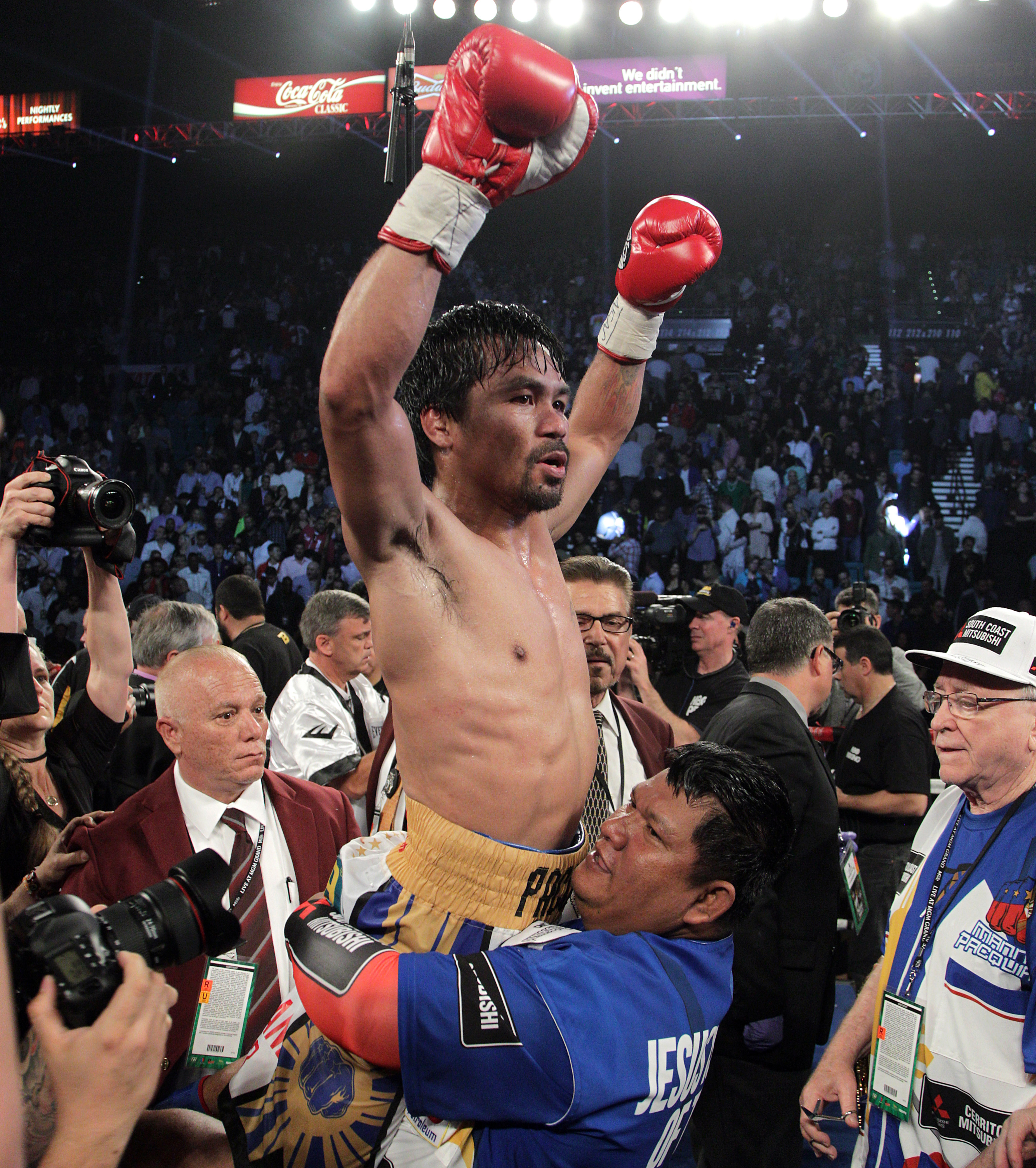 Manny Pacquiao Wins His Final Fight Against Timothy Bradley Jr
