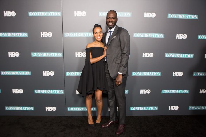 Kerry Washington & Director Rick Famuyiwa at the New York premiere of HBO’s “Confirmation.”
