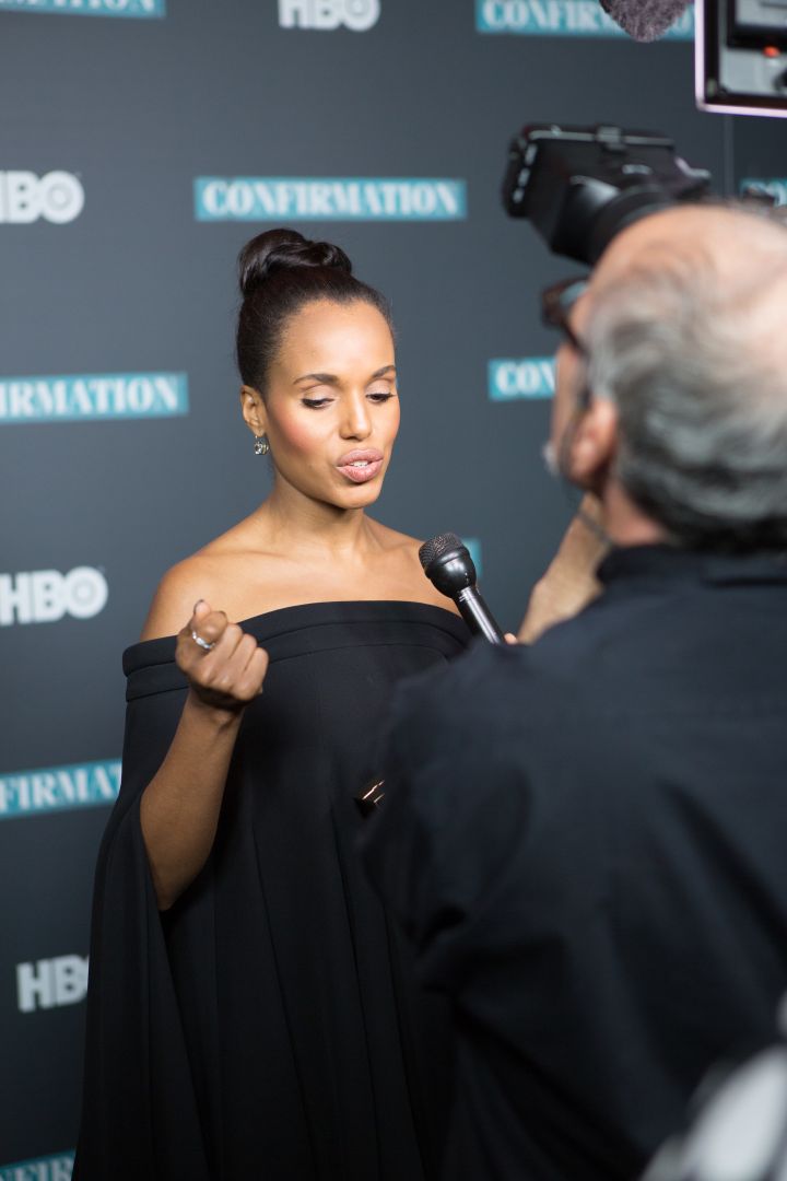 Kerry Washington On The New York Red Carpet Of HBO’s “Confirmation.”