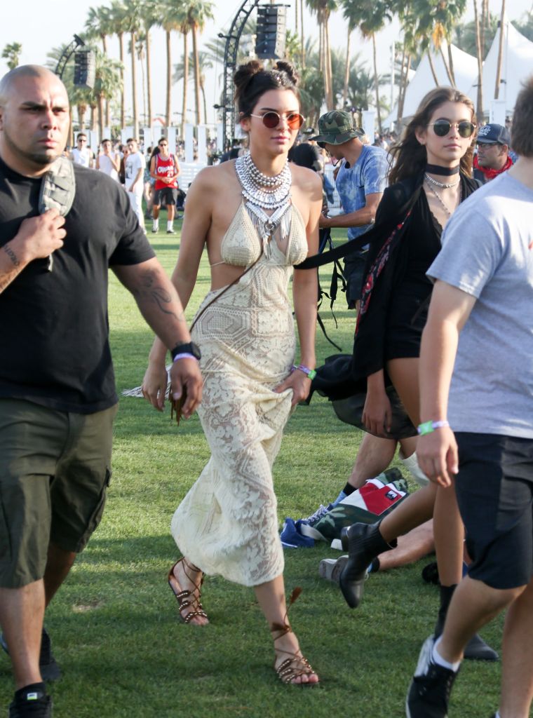 Kendall's statement necklace had to be one of our favorite aspects of her ensemble.