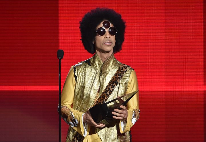 Musician Prince speaks onstage during the 2015 American Music Awards at Microsoft Theater on November 22, 2015 in Los Angeles, California.