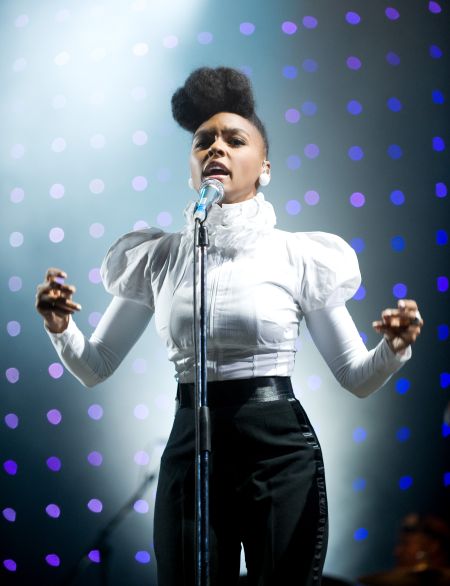 Janelle Monáe, known for her unique style, teamed up with Prince on the song “Given Em What They Love”