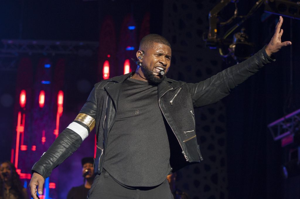 Usher performs at Mawazine International Music Festival