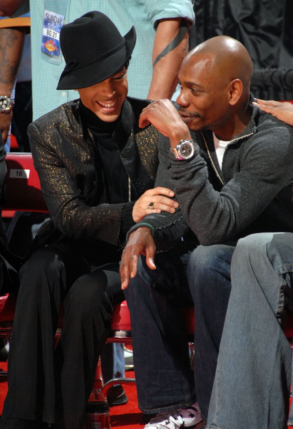 Celebrities At NBA All Star Game