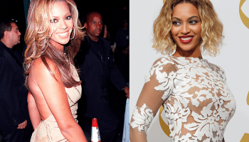 Beyonce Then and Now