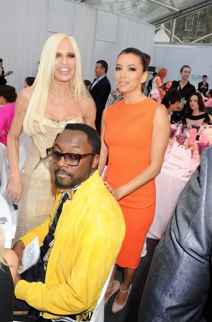 All laughs with Eva Longoria and will.i.am.