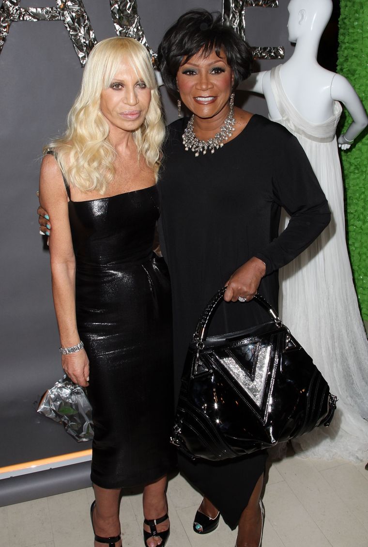Even Ms. Patti LaBelle hangs out with the fashion queen.