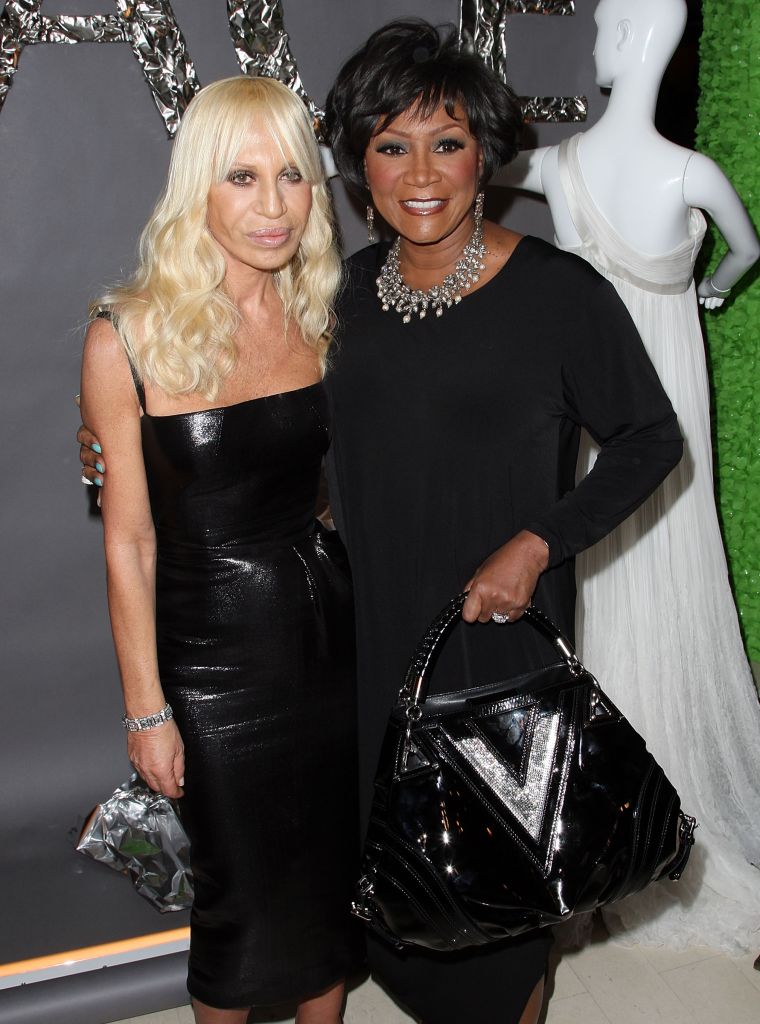 Even Ms. Patti LaBelle hangs out with the fashion queen.