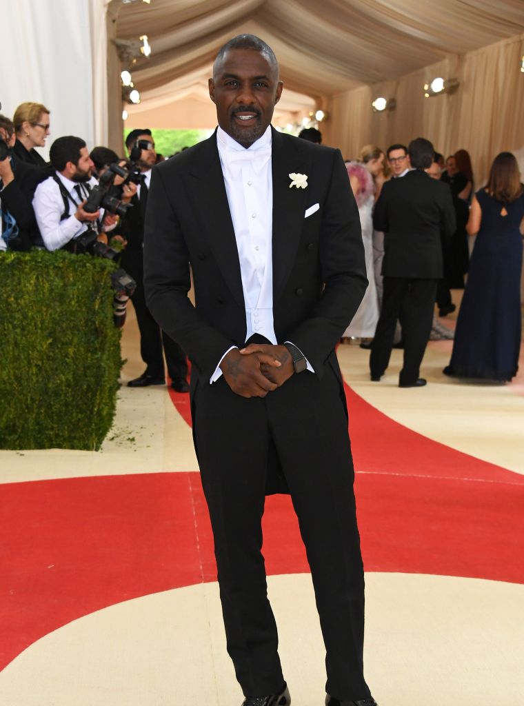 Idris Elba suited up in Tom Ford.
