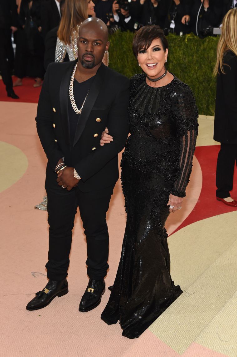 Kris Jenner and Corey Gamble do date night.