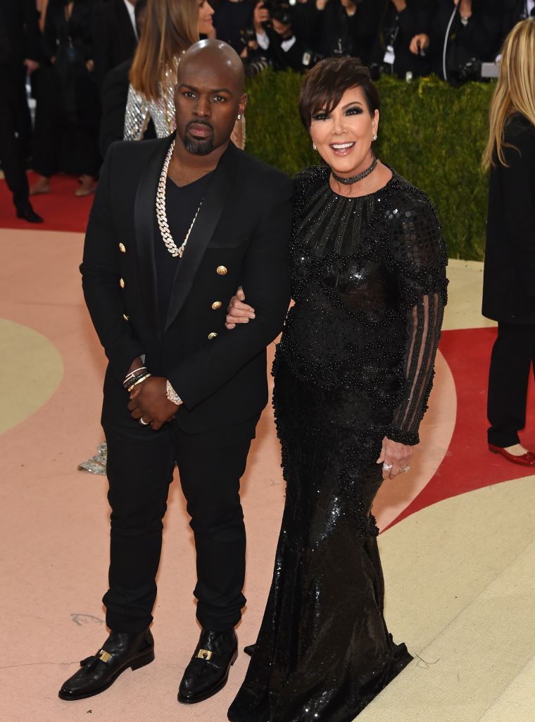 Kris Jenner and Corey Gamble do date night.