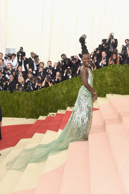 Lupita Nyong’o attends the ‘Manus x Machina: Fashion In An Age Of Technology’ Costume Institute Gala at Metropolitan Museum of Art.