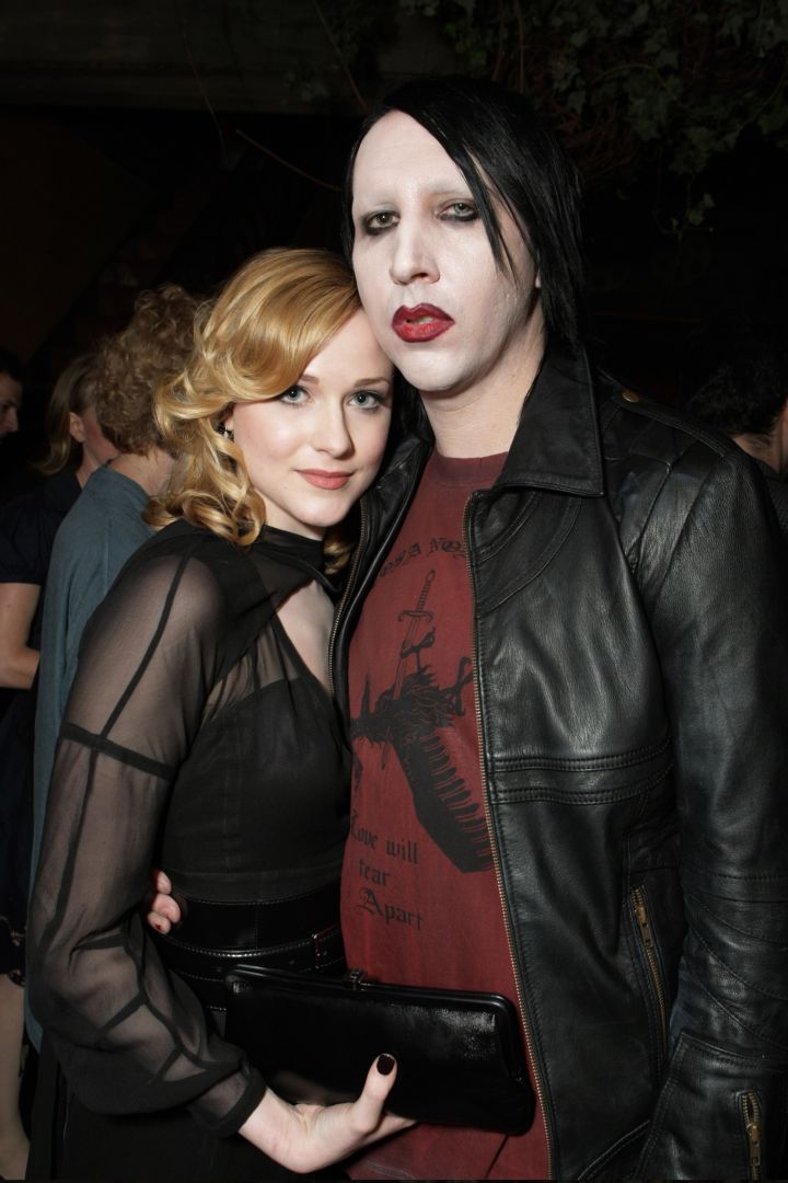 Celebrity Odd Couples: Evan Rachel Wood + Marilyn Manson