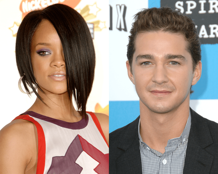 Celebrity Odd Couples: Rihanna + Shia LaBeouf