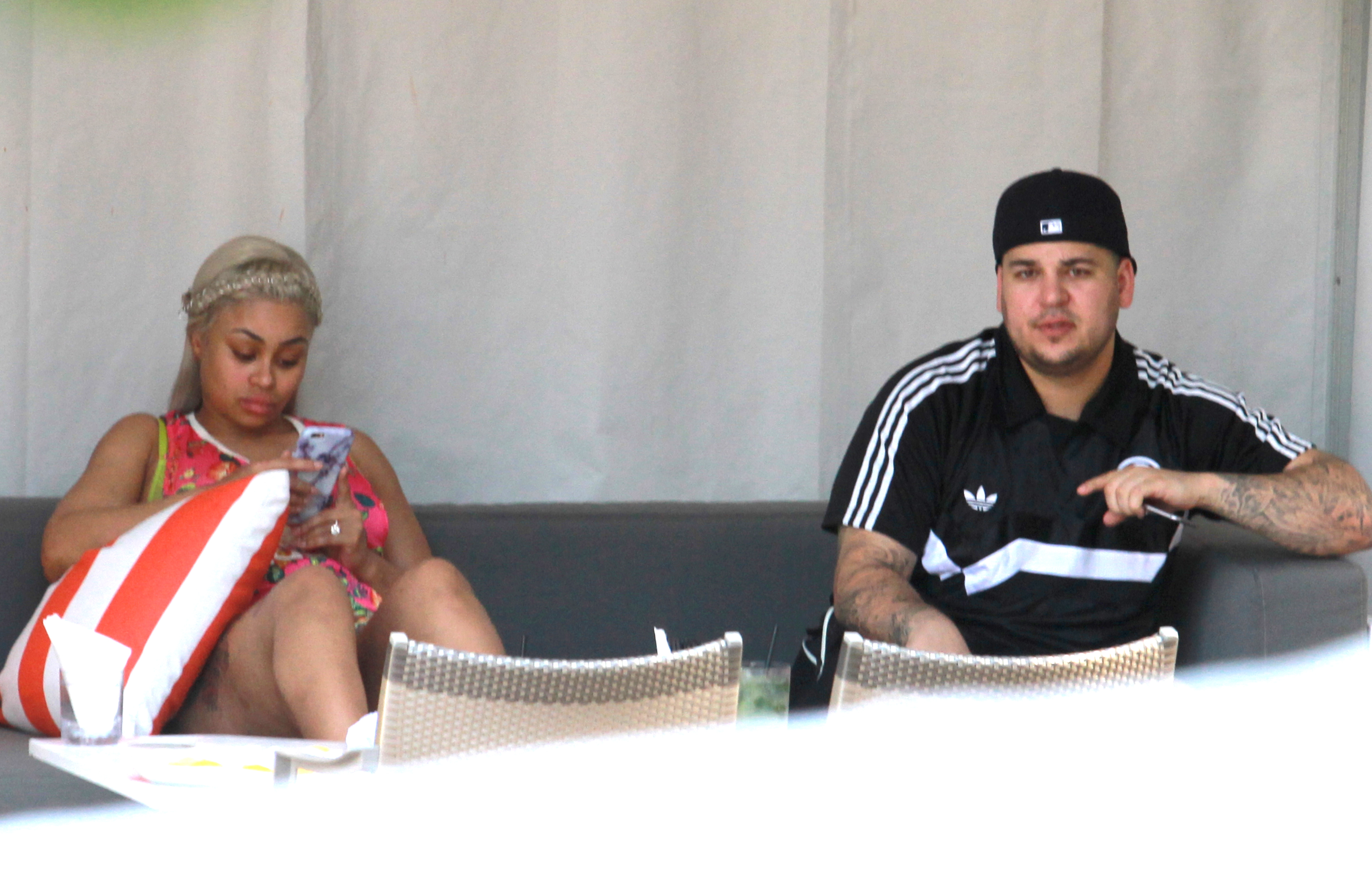 Blac Chyna, Angela Kardashian, Rob Kardashian,