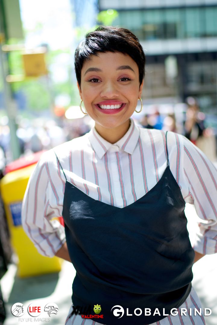 Kiersey flashes her giant smile.
