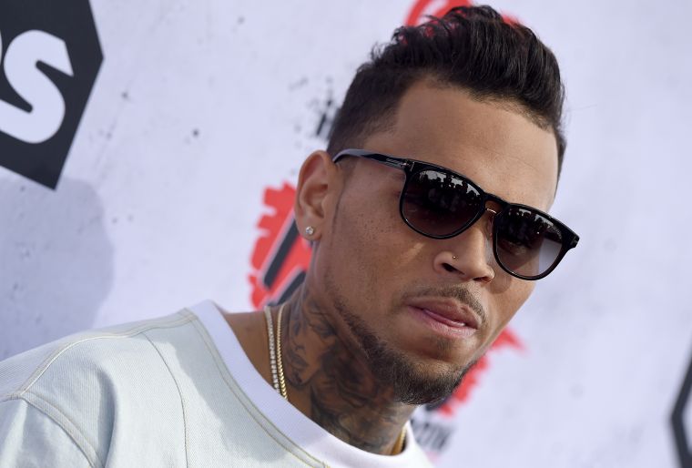 Chris Brown and Nia Guzman