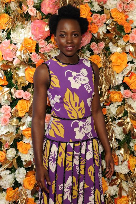 Lupita Nyong’o attends the 61st Annual Obie Awards.