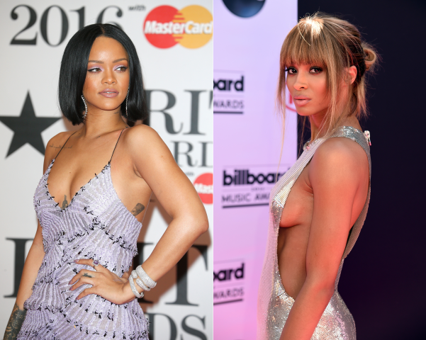Rihanna and Ciara
