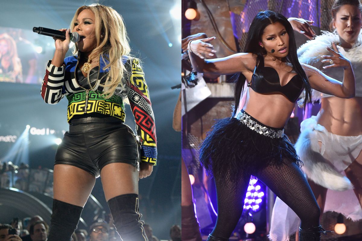 Lil Kim and Nicki Minaj