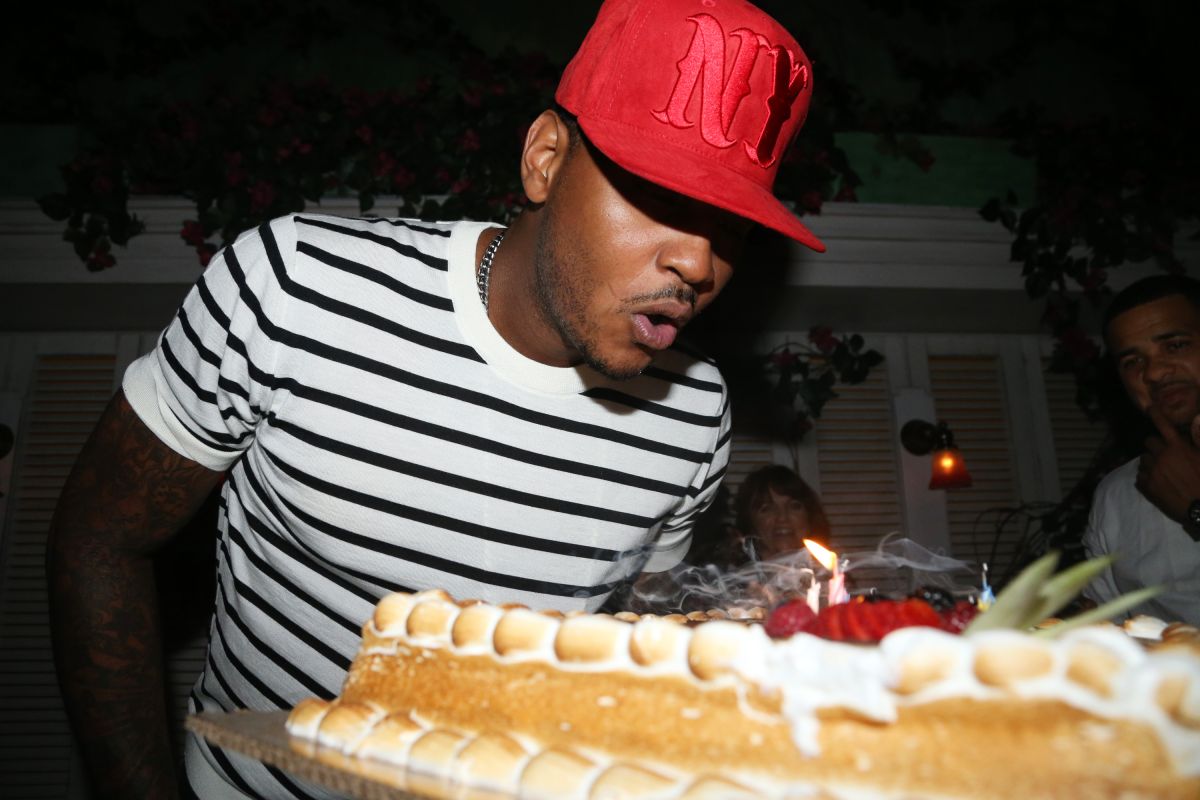 Carmelo Anthony Celebrates His 32nd Birthday NYC-Style | Global Grind