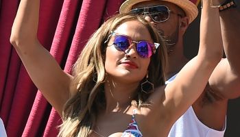 Jennifer Lopez Hosts 'Carnival Del Sol' At Drai's Beach Club - Nightclub
