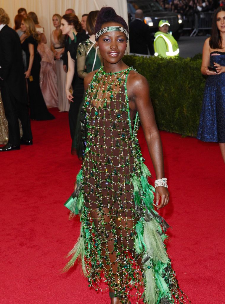 Lupita stuns for the 'Charles James: Beyond Fashion' Costume Institute Gala.