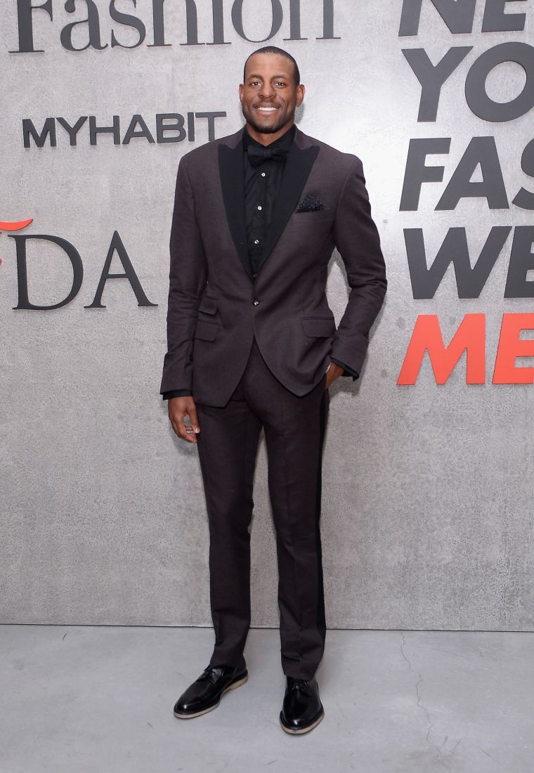 Andre Iguodala gives off grown and sexy vibes.