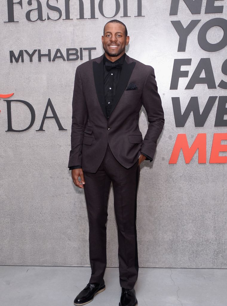 Andre Iguodala gives off grown and sexy vibes.