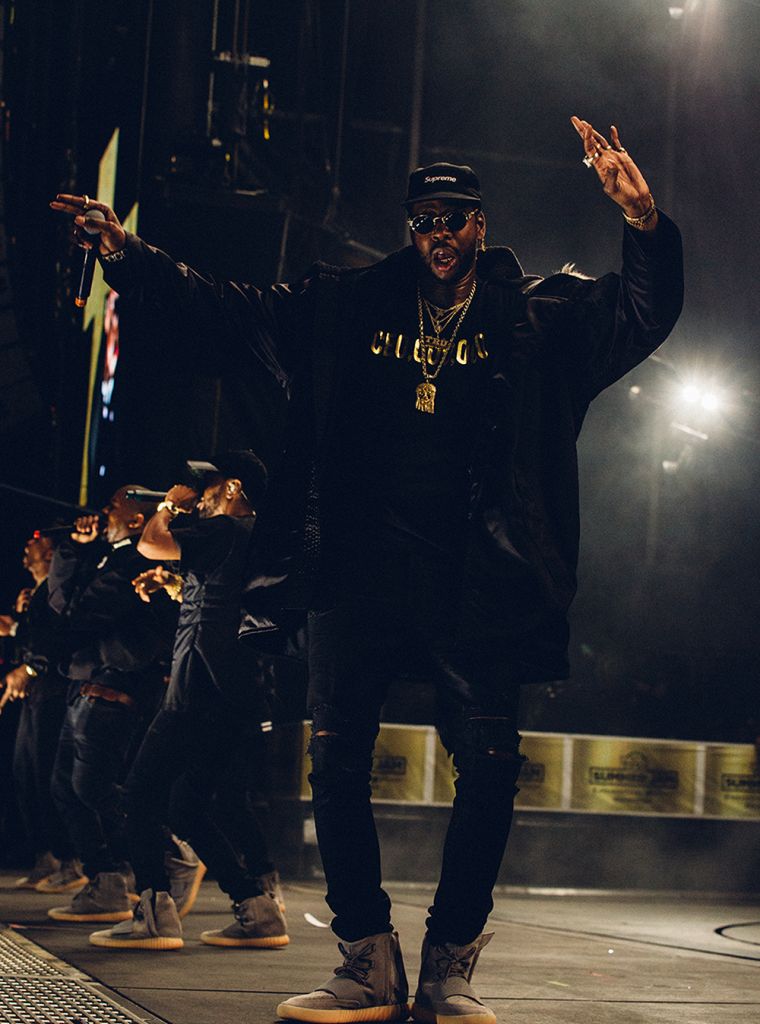 Tity Boi going in while performing at 2016 Hot 97 Summer Jam at Met Life Stadium.