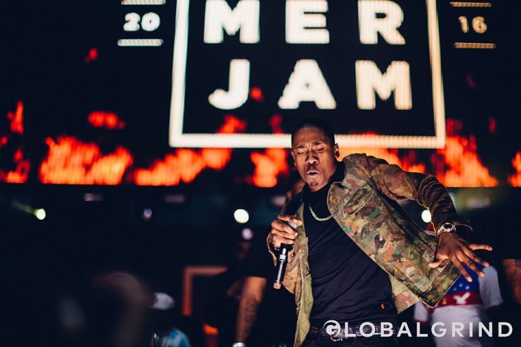 2 Milly hitting his “Milly Rock” right on Hot 97’s block.