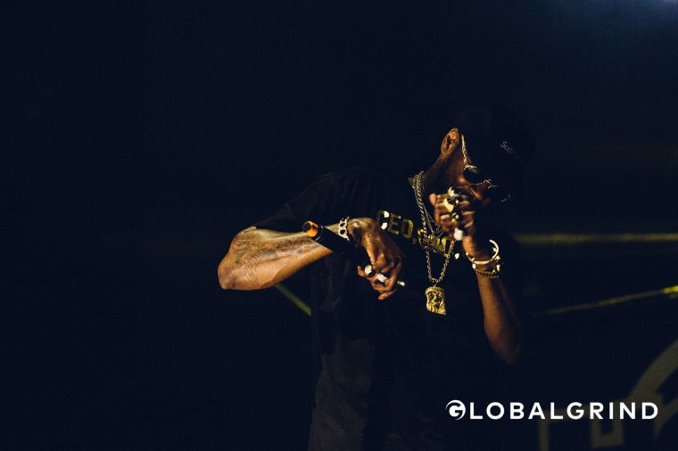 G.O.O.D Music performing at 2016 Hot 97 Summer Jam at Met Life Stadium.