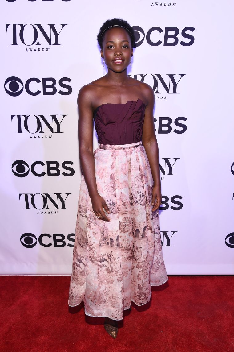 Lupita at the Tony Honors Cocktail Party.