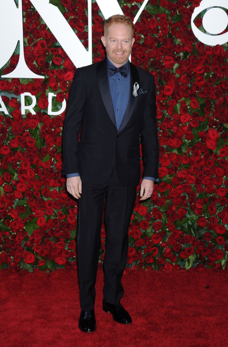 Actor Jesse Tyler Ferguson looked dapper.
