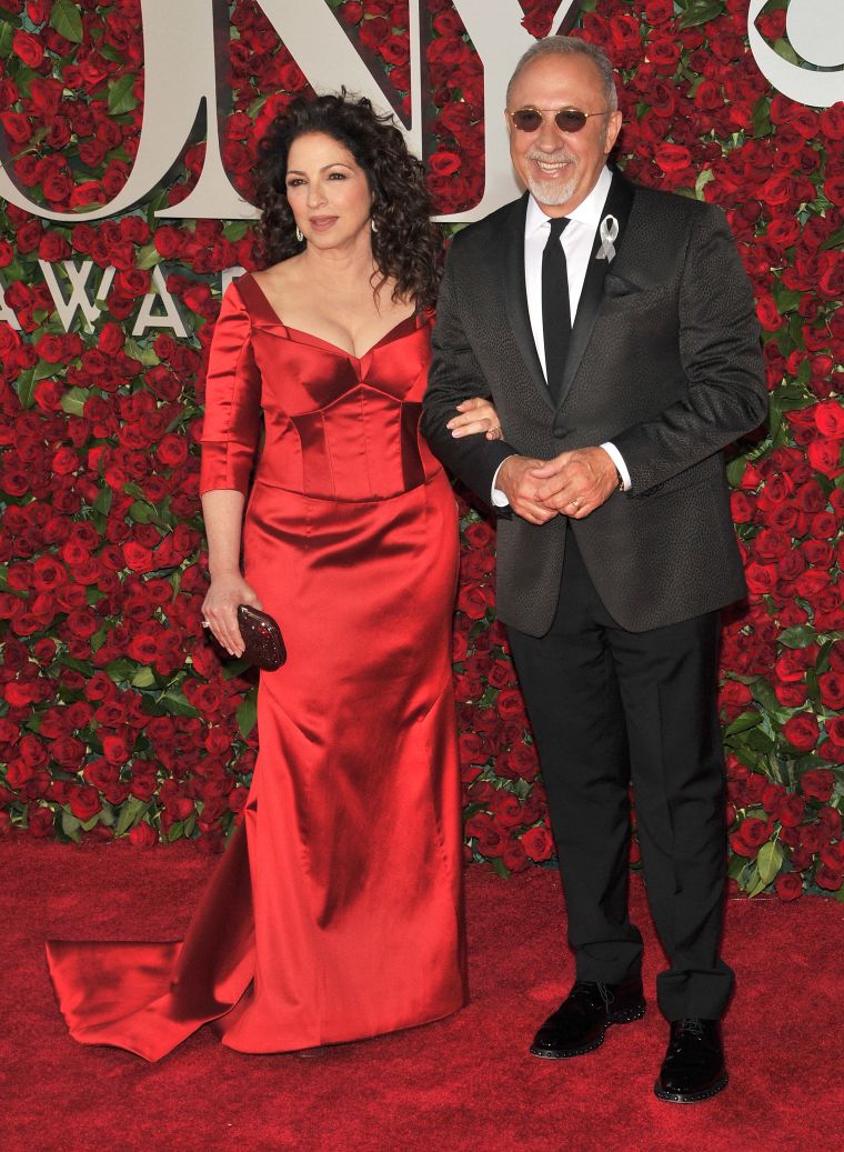 Singer-songwriter Gloria Estefan & Emilio Estefan.