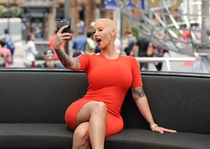 Amber Rose On 'Extra'